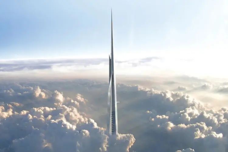 Jeddah Tower terá mil metros de altura e será o maior arranha-céu do mundo. ( Adrian Smith + Gordon Gill Architecture/Divulgação)