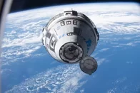 Imagem referente à notícia: Boeing lança astronautas da Nasa em nova cápsula espacial nesta segunda