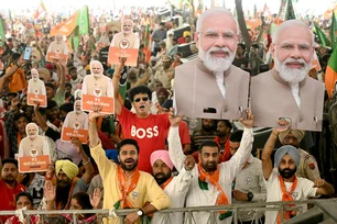 Imagem referente à matéria: Índices indianos atingem recordes após pesquisas eleitorais indicarem vitória decisiva de Modi