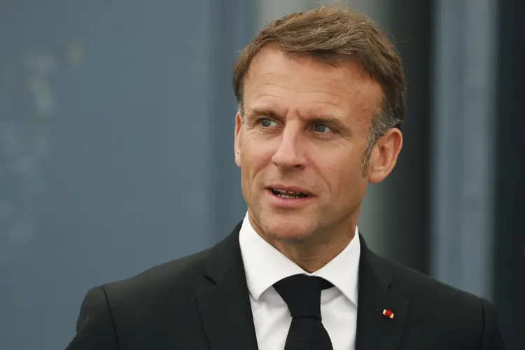 Emmanuel Macron, presidente da França (Ludovic Marin/AFP)