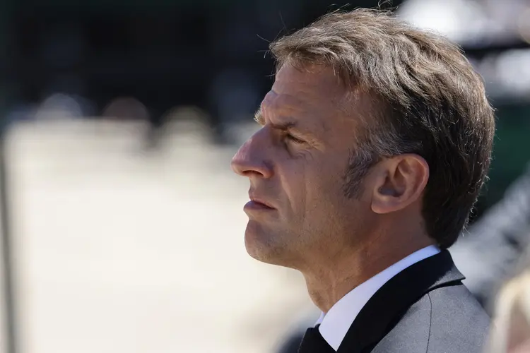 Emmanuel Macron, presidente da França (Ludovic Marin/AFP)