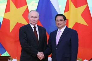 Imagem referente à matéria: Putin vai ao Vietnã tentar fortalecer aliança histórica focada em armas –  e agora no petróleo