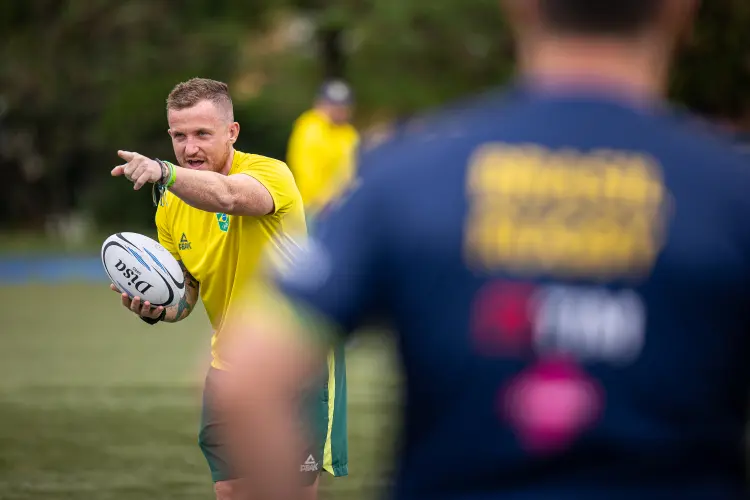 Will Broderick, treinador da seleção brasileira feminina de Rugby Sevens: “Antes, o Brasil ia para os grandes eventos satisfeito de estar ali entre as melhores seleções. Atualmente, essa equipe vai para competir, ganhar e desafiar todos os adversários” (Bruno Ruas/Brasil Rugby/Divulgação)