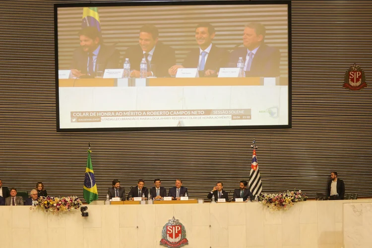 Sessão solee para Roberto Campos Neto na Alesp em 10 de junho de 2024 (Flickr / Governo do Estado de São Paulo)