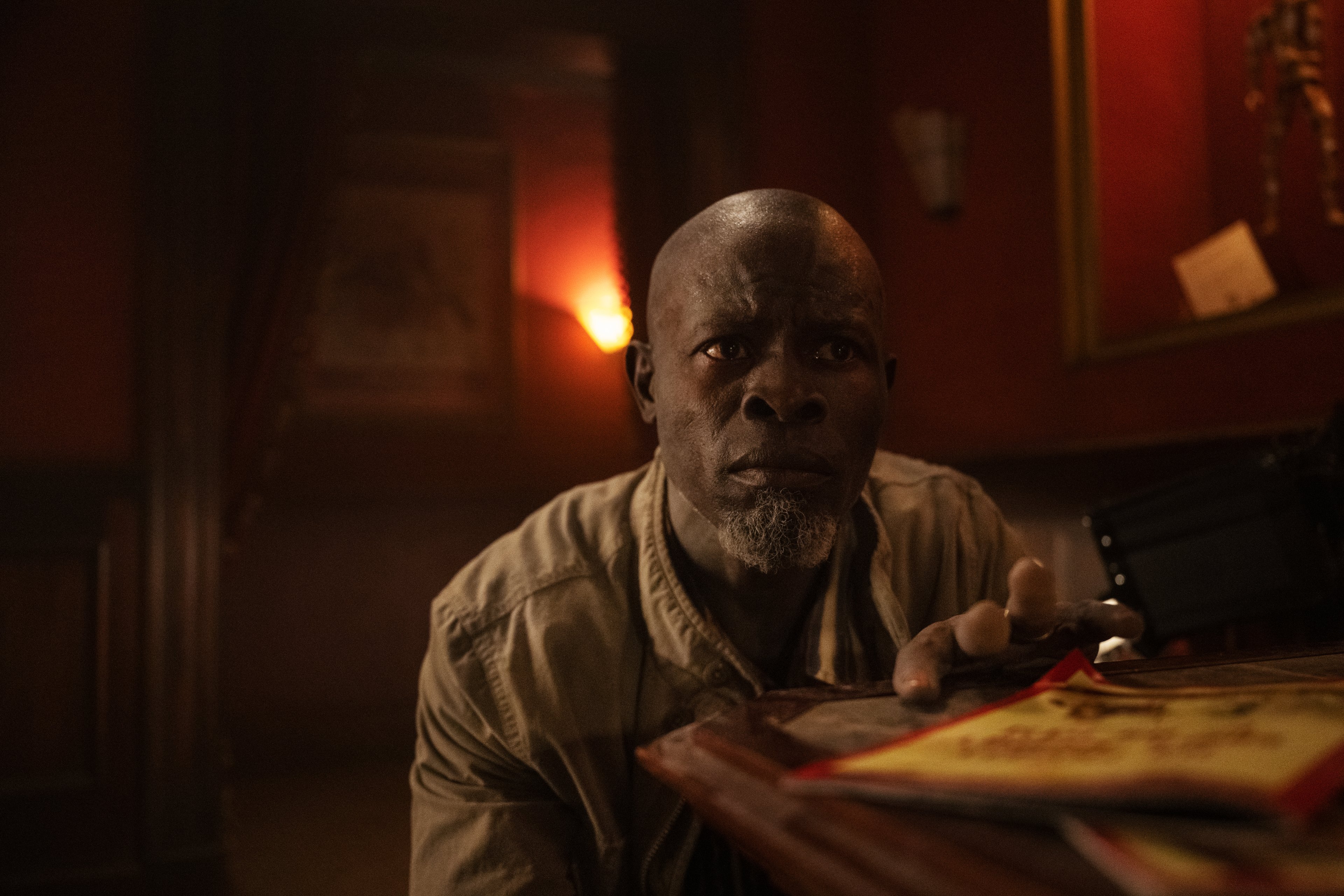 Djimon Hounsou as “Henri” in A Quiet Place: Day One from Paramount Pictures.