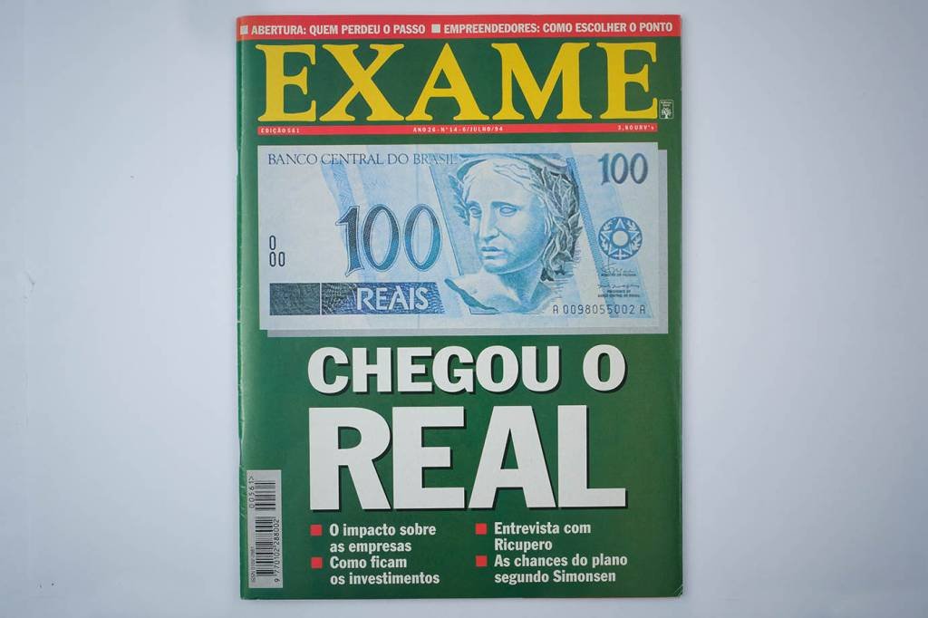 Imagem referente à notícia: Plano Real, 30 anos: "A MOEDA NOVA É SÓ O PRIMEIRO PASSO"