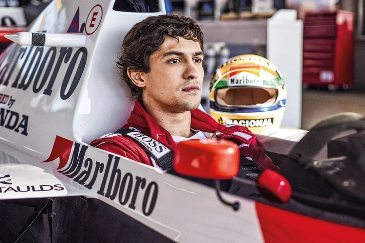 Senna: minissérie é protagonizada por Gabriel Leone (NETFLIX/Divulgação)