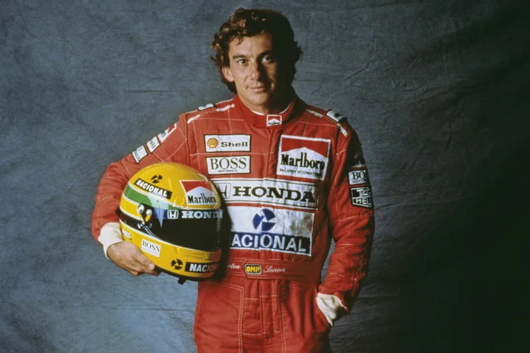 Ayrton Senna, maior piloto brasileiro da Fórmula 1 (Norio Koike/ASE/Divulgação)