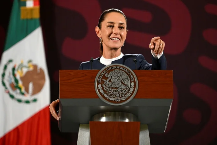 Claudia Sheinbaum, nova presidente do México: "É hora das mulheres e da transformação" (AFP/AFP)