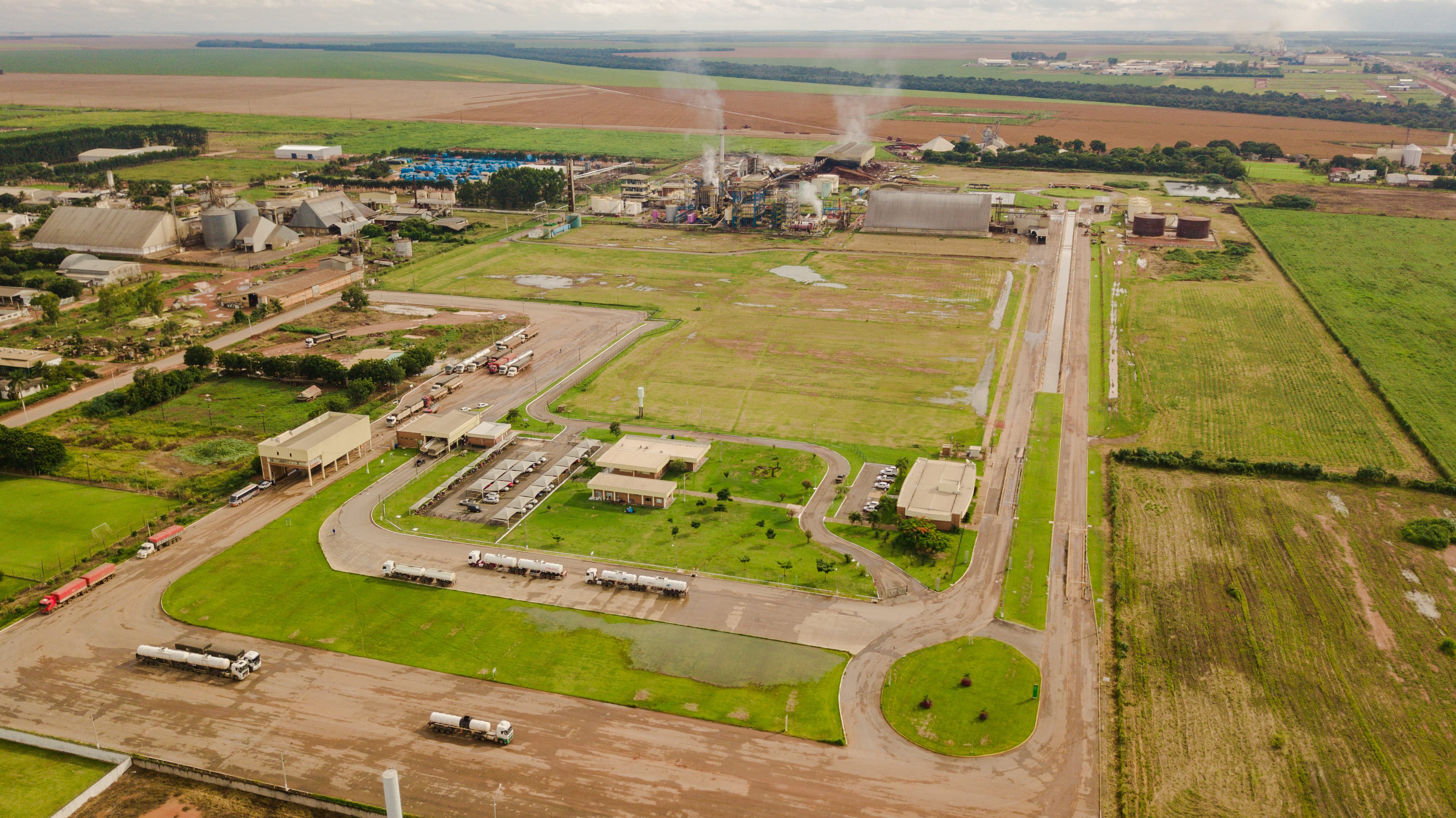 Operação da Caramuru, em Sorriso, no Mato Grosso