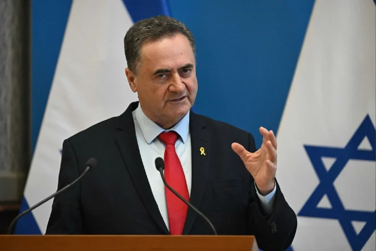 O Ministro das Relações Exteriores israelense, Israel Katz (Agence France-Presse/AFP)