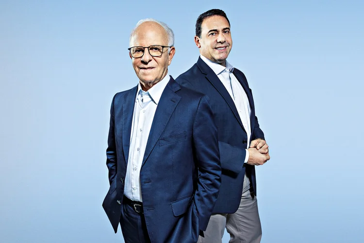 Miguel Krigsner e Artur Grynbaum, do Boticário: “Nossa essência continua a mesma. Nascemos para fazer negócios do jeito certo” (Leandro Fonseca/Exame)