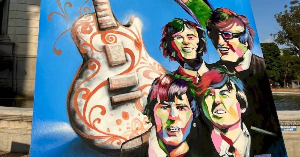 Bússola Cultural: exposição de graffiti em homenagem à carreira dos Beatles