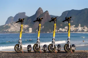 Imagem referente à matéria: Eles voltaram: depois de Floripa e POA, patinetes desembarcam no Rio e irão chegar a São Paulo