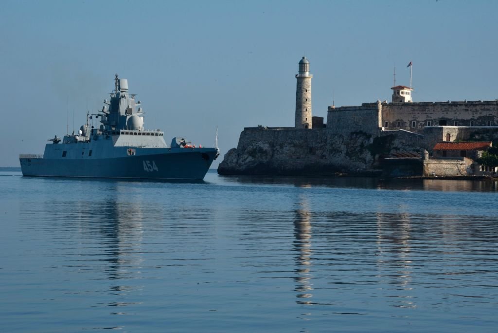 Navios de guerra russos chegarão em Havana na próxima semana