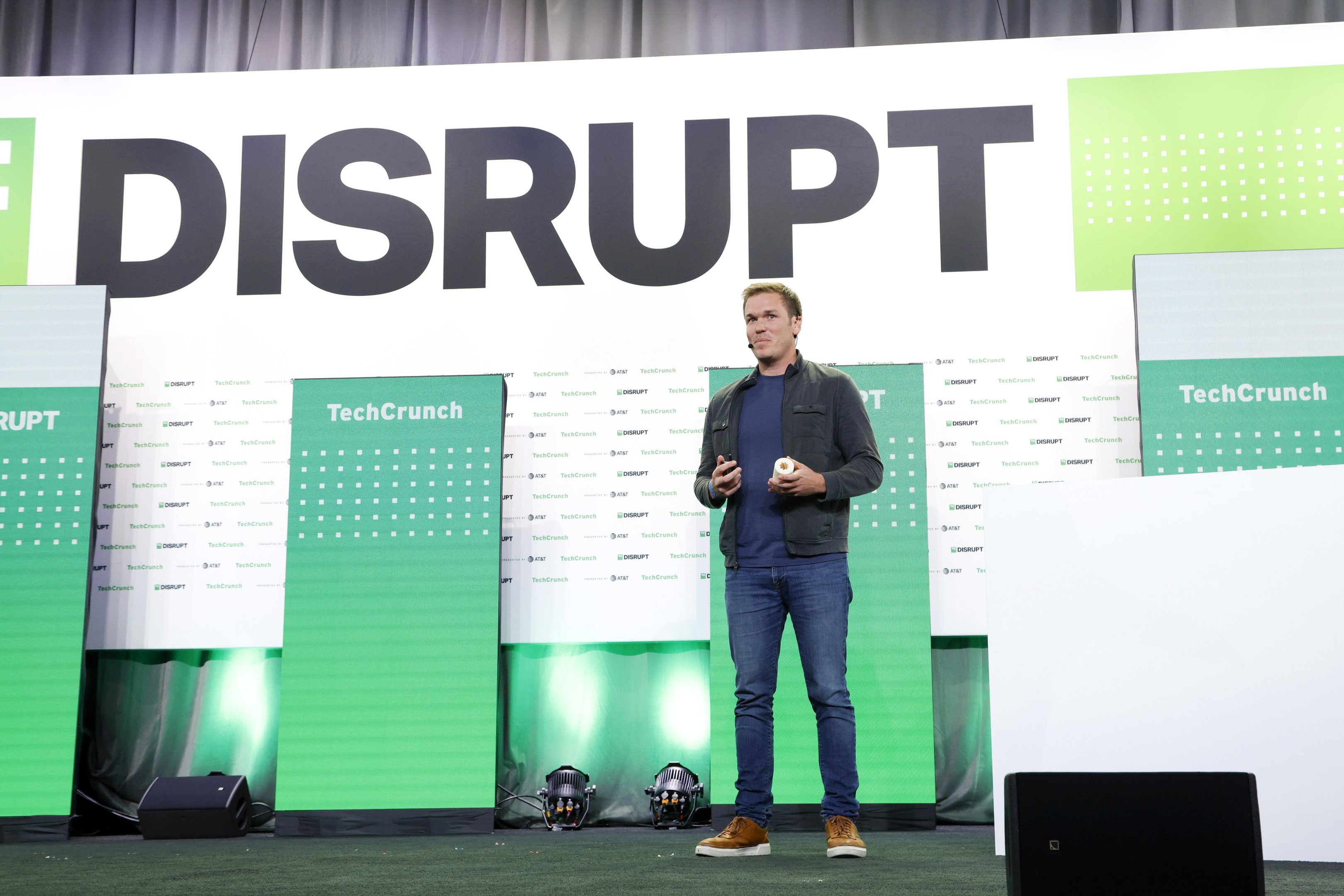 SAN FRANCISCO, CALIFORNIA - OCTOBER 20: Co-founder &amp; CEO of Firehawk Aerospace Will Edwards speaks onstage during TechCrunch Disrupt 2022 on October 20, 2022 in San Francisco, California. (Photo by Kimberly White/Getty Images for TechCrunch)