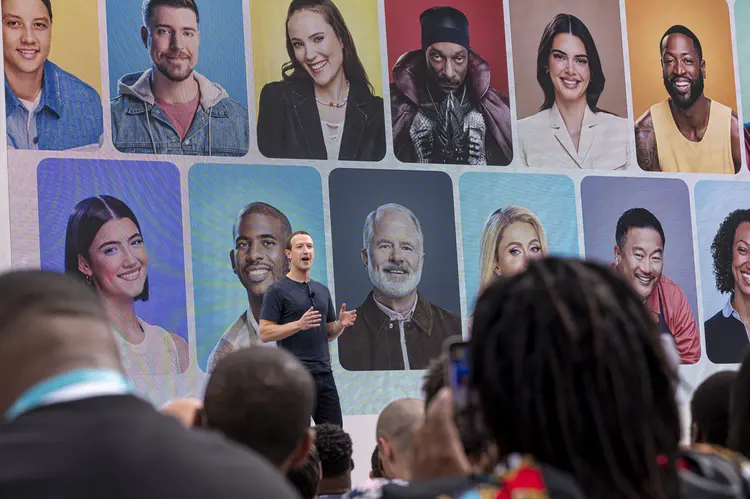 Mark Zuckerberg, no Meta Conect 2023: CEO apresentou a novidade no ano passado  (David Paul Morris/Getty Images)