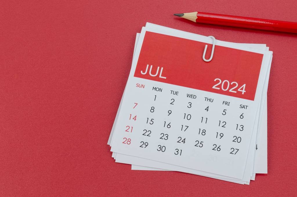 Julho tem feriado? Confira as datas comemorativas do mês em 2024