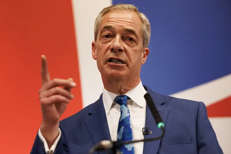 Nigel Farage, defendor do Brexit no Reino Unido (Dan Kitwood/Getty Images)