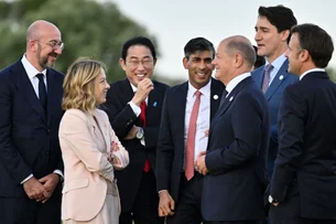 Líderes do G7 ampliam discussão para migração e países do Sul