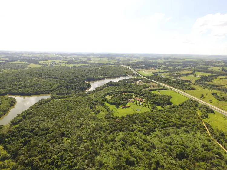 Reflorestamento: fazenda em Itu já teve quase 400 hectares restaurados por projeto da Heineken e da SOS Mata Atlântica (Grupo Heineken/Divulgação)