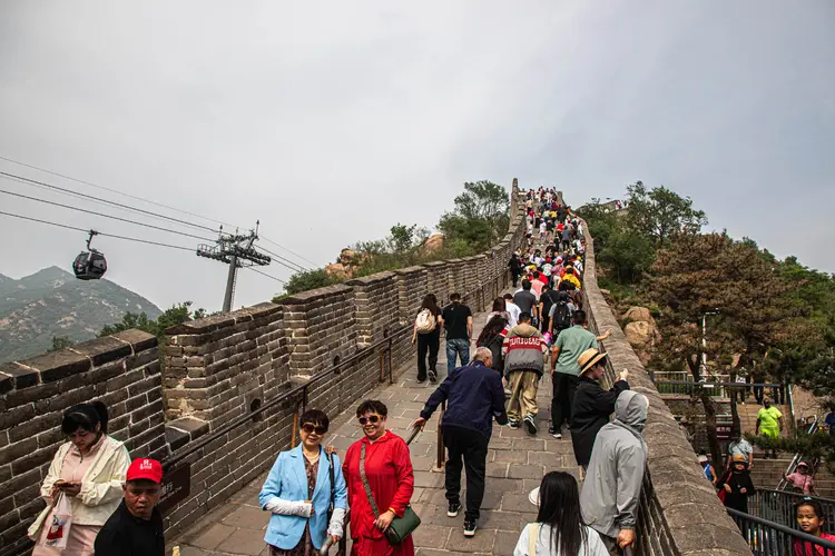 CHINA - Muralha da China - turistas - turismo

FOTO: LEANDRO FONSECA
DATA: MAIO 2024 (Leandro Fonseca/Exame)