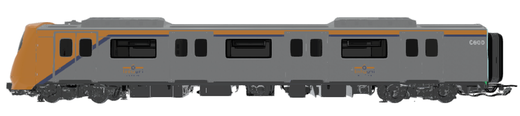 Protótipo do modelo de trem que será usado na linha 6-laranja