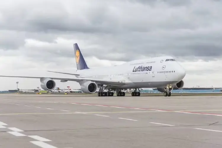 747-8 da Lufthansa (Lufthansa/Divulgação)