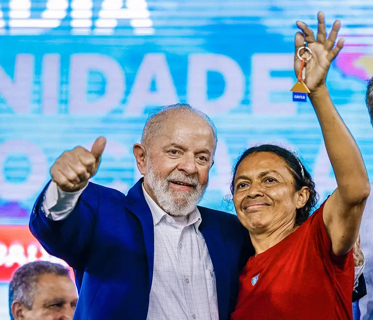 Presidente da República, Luiz Inácio Lula da Silva, durante a cerimônia de entrega de Unidades Habitacionais do Minha Casa, Minha Vida no Residencial Cidade Jardim III. Fortaleza - CE (Ricardo Stuckert /Agência Brasil)