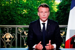 Imagem referente à matéria: Macron descarta renúncia 'seja qual for o resultado' das legislativas antecipadas