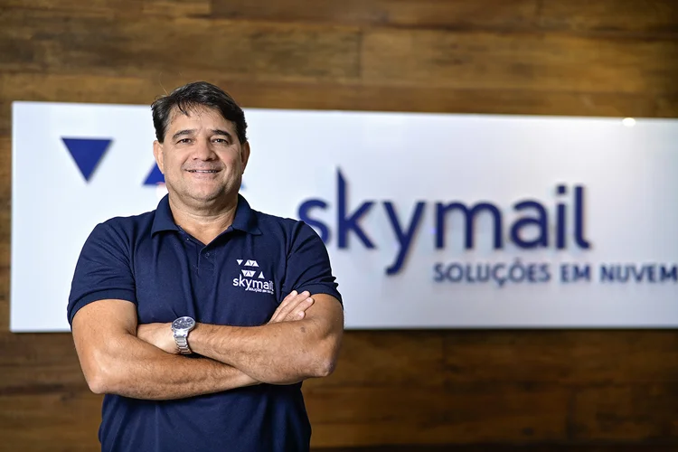 Paulo Lima, da Skymail: “Resolvemos sair da zona de conforto e mostrar nossa cara" (Skymail/Divulgação)