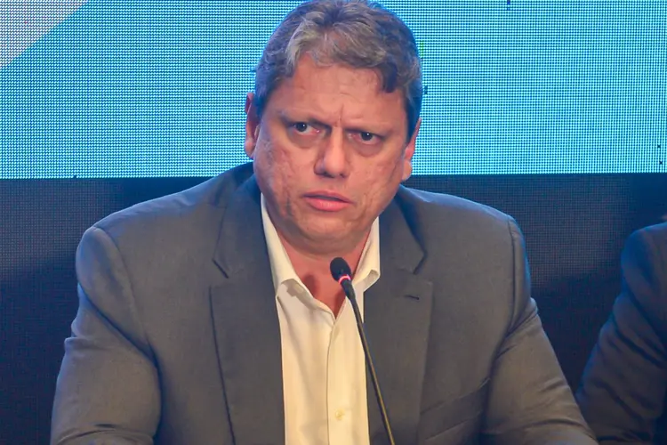 Tarcísio de Freitas, governador de São Paulo (Francisco Cepeda/Governo do Estado de São Paulo/Divulgação)