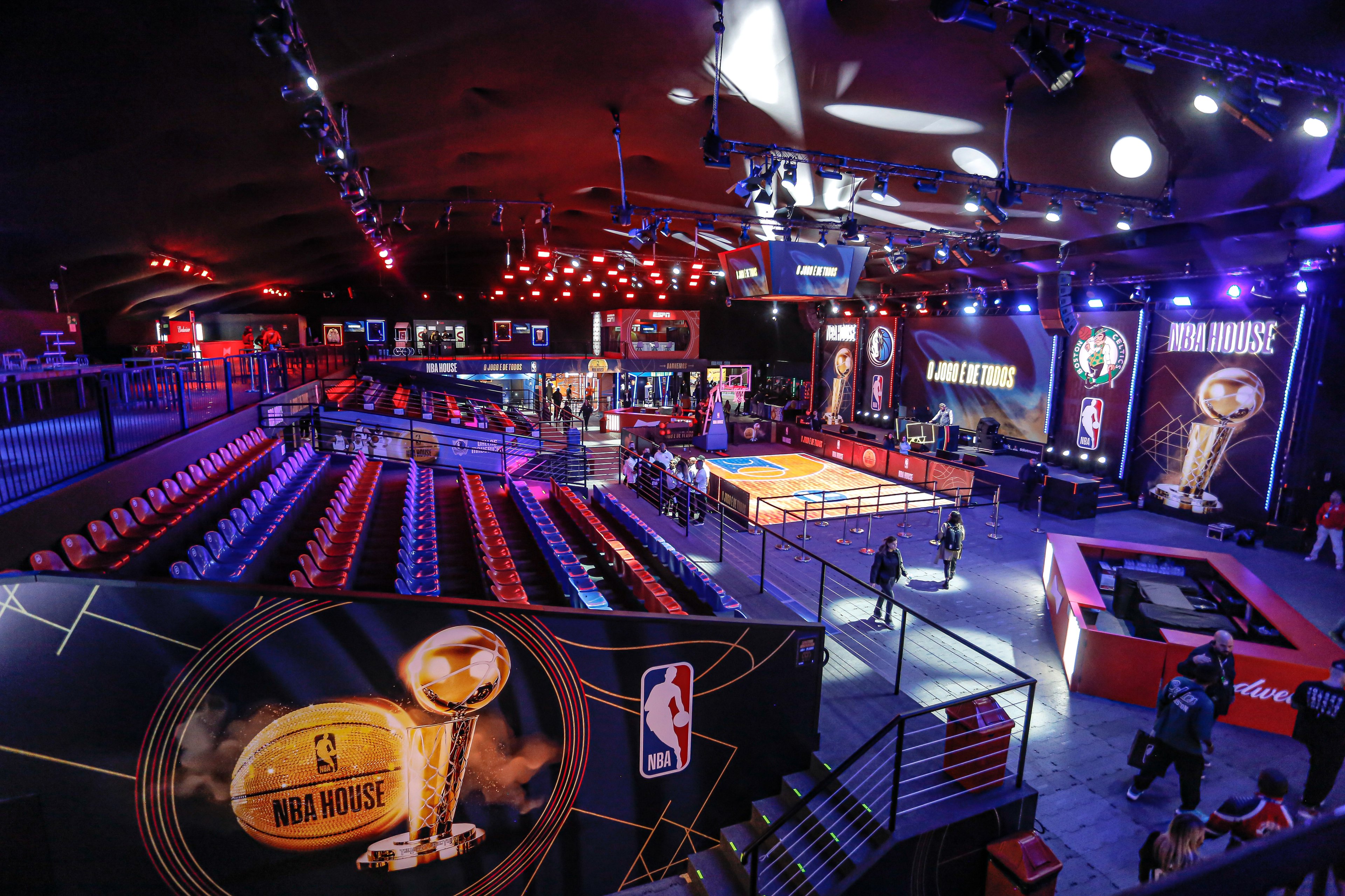 NBA House, no Parque Villa Lobos, em São Paulo