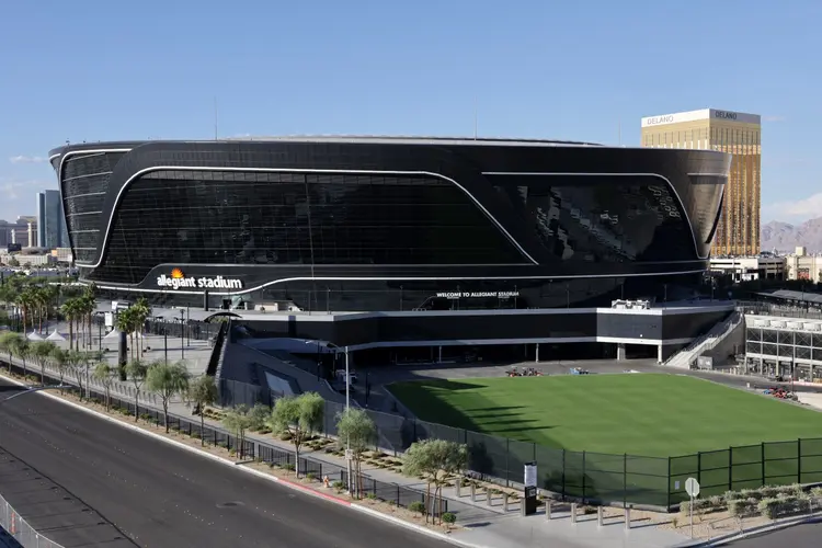 Allegiant Stadium, em Las Vegas (EUA) (Ethan Miller/Getty Images)