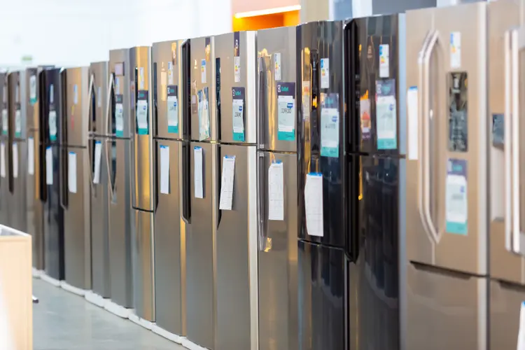 Geladeiras da Electrolux no ponto de venda  (Electrolux Group /Divulgação)