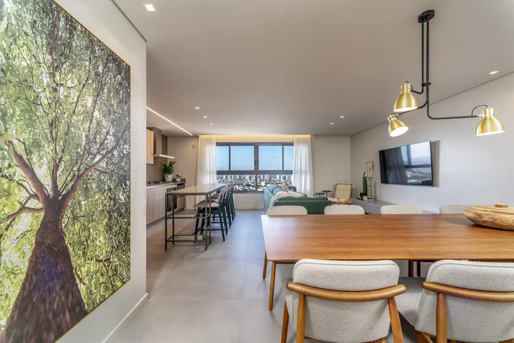 Apartamento decorado: itens serão leiloados com descontos de até 97% (Divulgação/Divulgação)