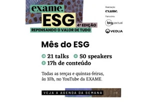 Imagem referente à matéria: EXAME inicia o Mês do ESG com o maior evento de negócios sustentáveis da imprensa brasileira