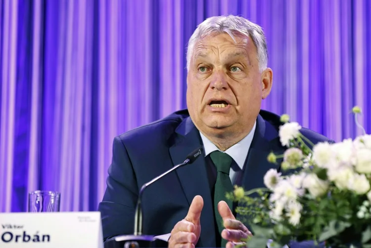 O primeiro-ministro húngaro, Viktor Orban, em um evento em Viena, Áustria (AFP/AFP Photo)