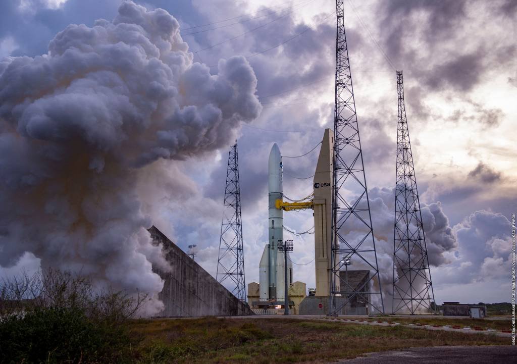 Contagem regressiva para o primeiro voo do foguete europeu “Ariane 6”