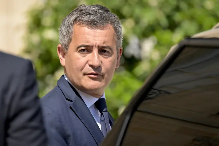 Gerald Darmanin, ministro do Interior da França (Bertrand Guay/AFP)