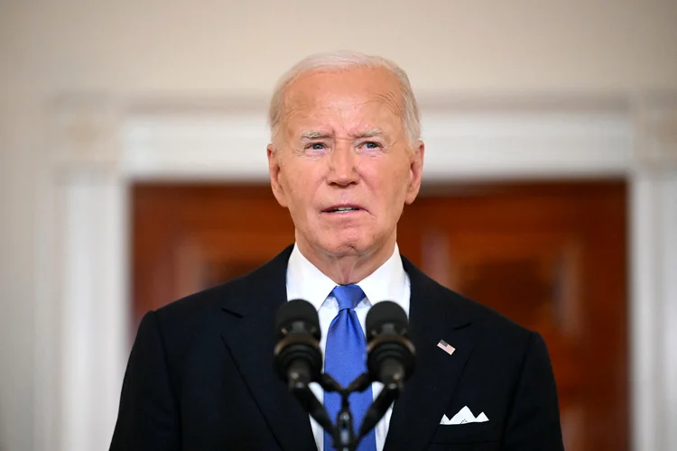 Joe Biden, presidente dos EUA: nova política pode afetar o legado na agenda ambiental de Biden (Mandel NGAN/AFP)