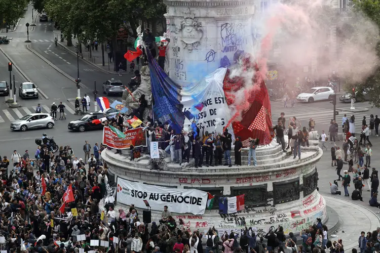 Radar: mercado repercute eleições da França (GEOFFROY VAN DER HASSELT/AFP Photo)