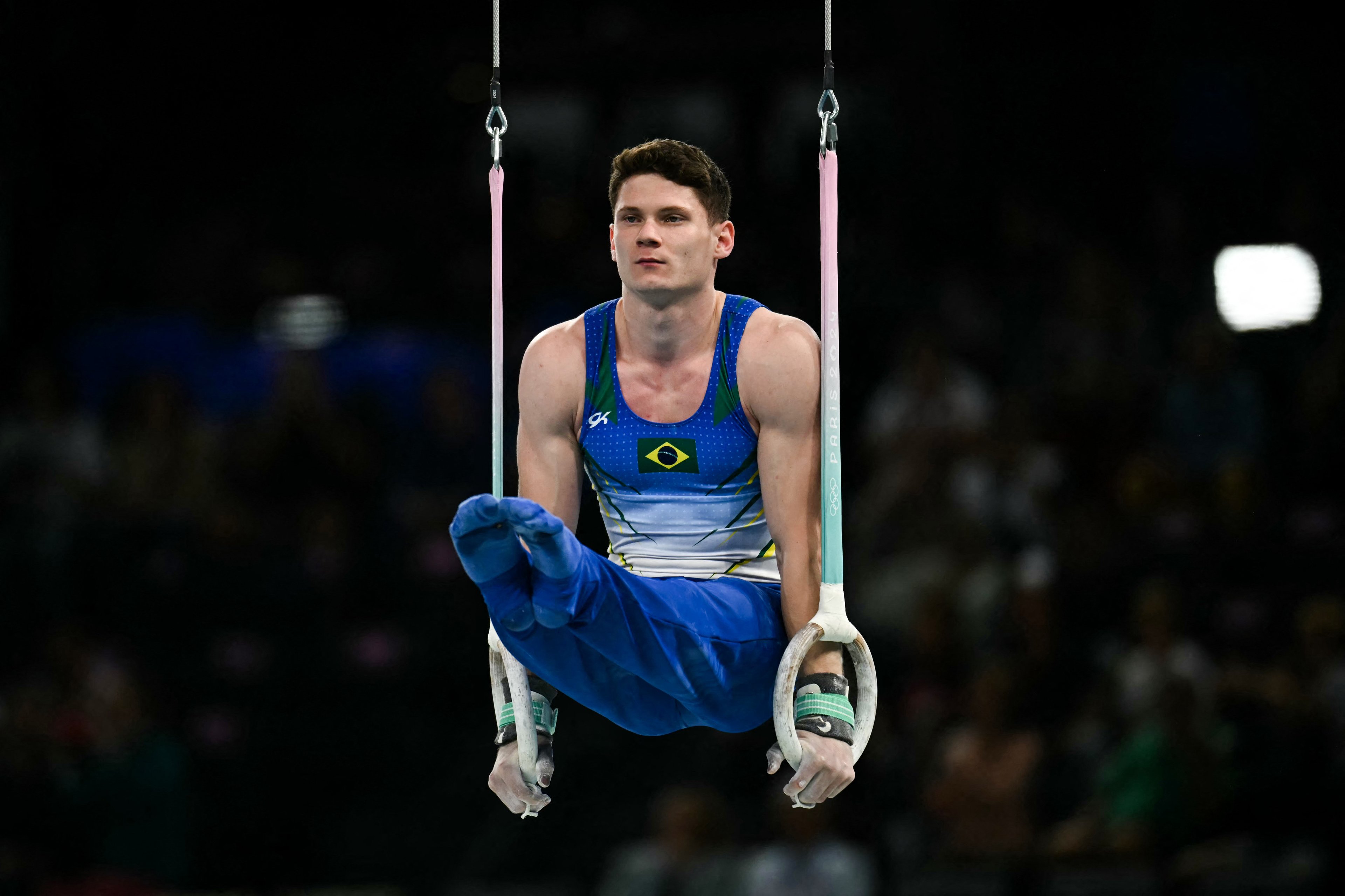 Diogo Soares perde o pódio da ginástica artística na final das Olimpíadas de Paris