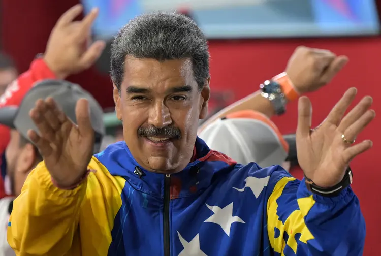 Nicolás Maduro, presidente da Venezuela (Yuri Cortez/AFP)