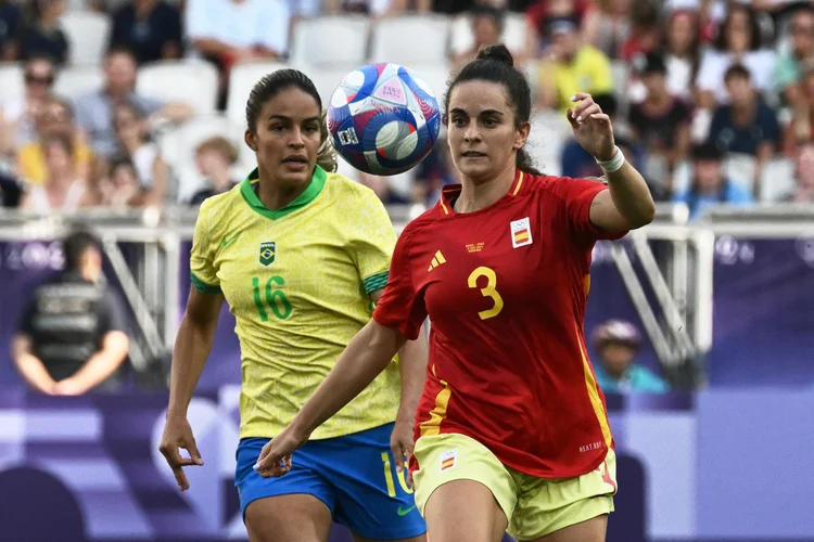 Olimpíadas de 2024: veja como foi o jogo do futebol feminino (Philippe LOPEZ/AFP)