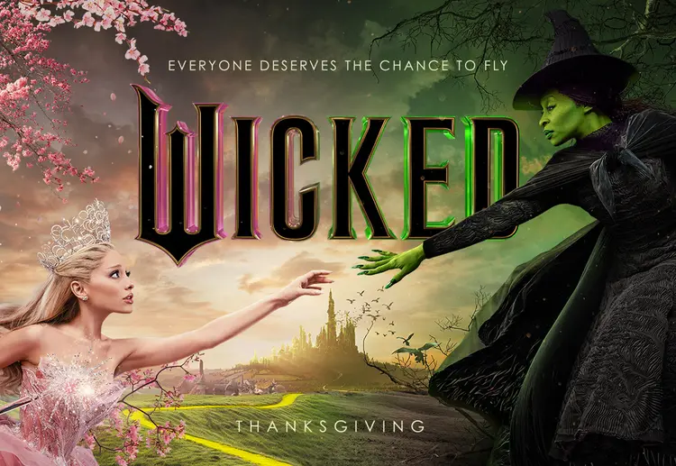 'Wicked' terá sua nova data de estreia em 22 de novembro. (Reprodução: Universal Studios/Divulgação)