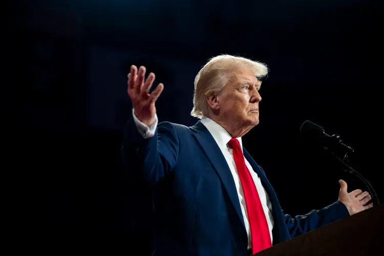 Donald Trump, ex-presidente dos Estados Unidos (Brandon Bell/AFP)