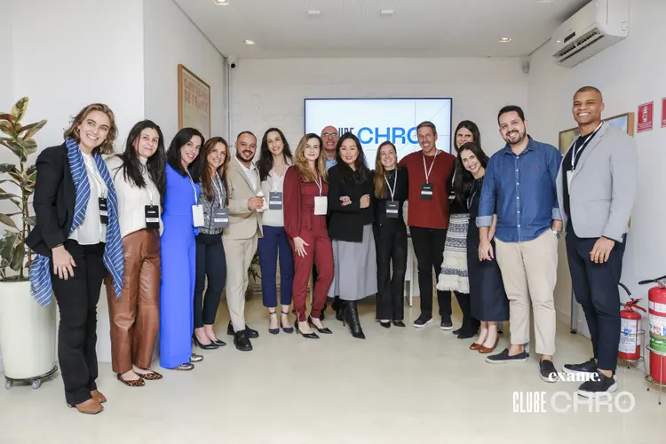 No encontro realizado pela EXAME Corporate Education os membros do clube participaram de um jantar realizado no restaurante Cellar Cave, em São Paulo (Eduardo Frazão/Exame/Divulgação)