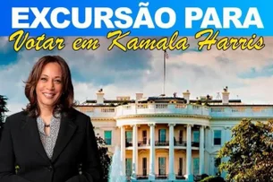 "Kamala pronta" e excursão para votar: memes sobre eleição dos EUA chegam ao Brasil