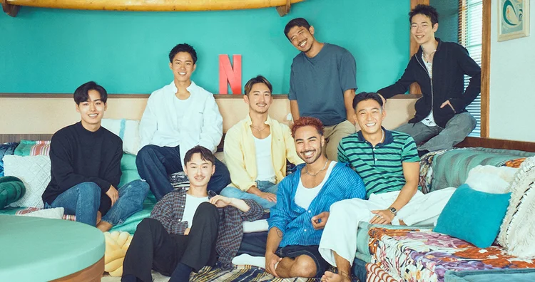 Durante um mês, homens viveram sob o mesmo teto em busca de encontrar um novo amor. (Reprodução: Netflix/Divulgação)